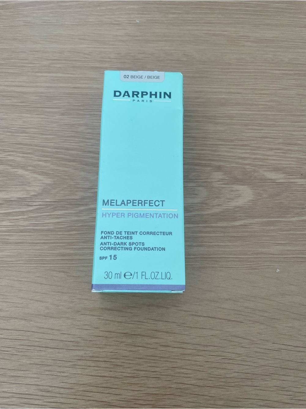 Darphin Melaperfect Correcting Foundation In 02 Beige